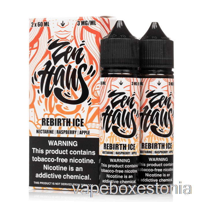 Vape Box Estonia Rebirth Ice - Zen Haus - 120ml 0mg
